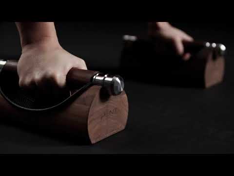 Pent DEHA Set - Fitness Equipments on Wooden Stand