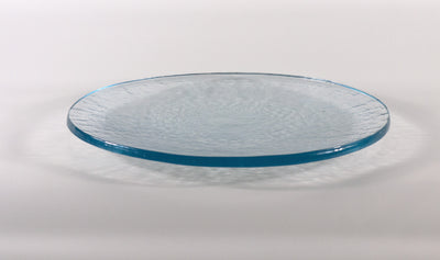 Amorphous Form Transparent Glass Ø48 cm