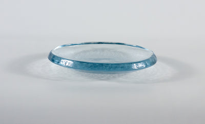 Amorphous Form Transparent Glass Ø20 cm