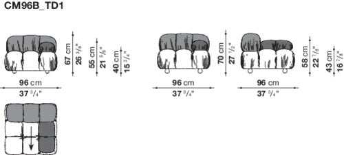 B&B Italia Camaleonda Kanepe
