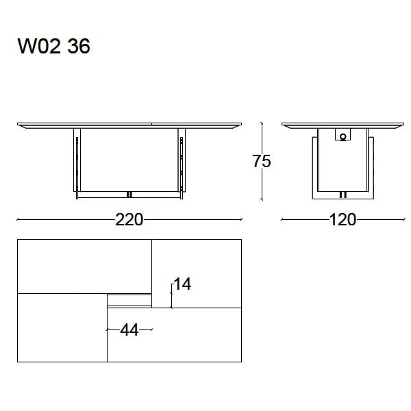 Sarpi Office PRO Collection Table