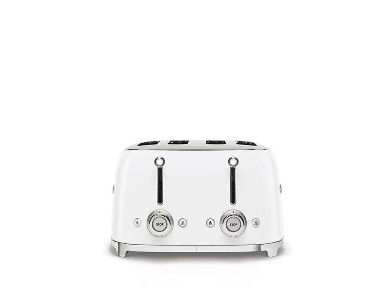 White 4x1 Toaster