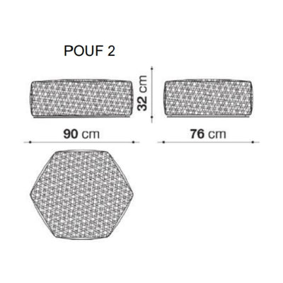 B&B Italia Tramae Puf