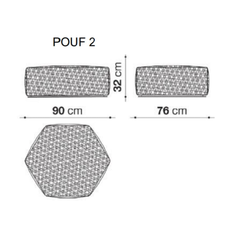 B&B Italia Tramae Puf