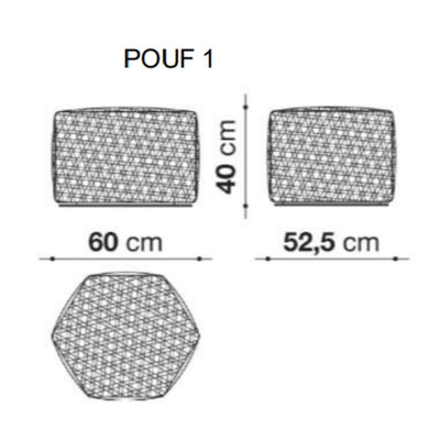 B&B Italia Tramae Puf