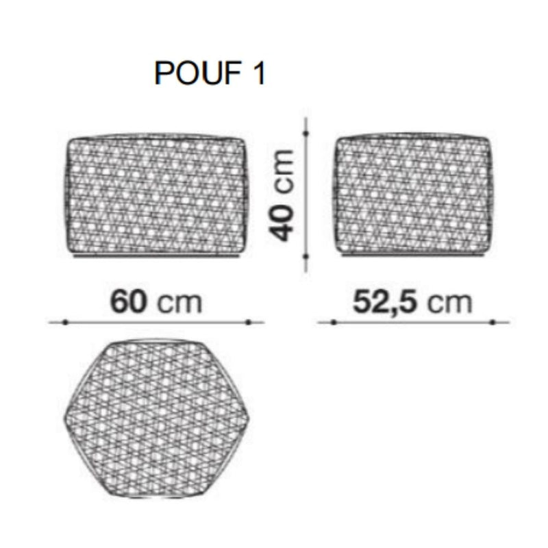 B&B Italia Tramae Puf