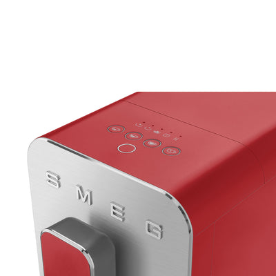 50'S Style BCC01 Espresso Otomatik Kahve Makinesi Mat Kırmızı