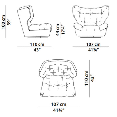 Baxter Milano Bergere Koltuk