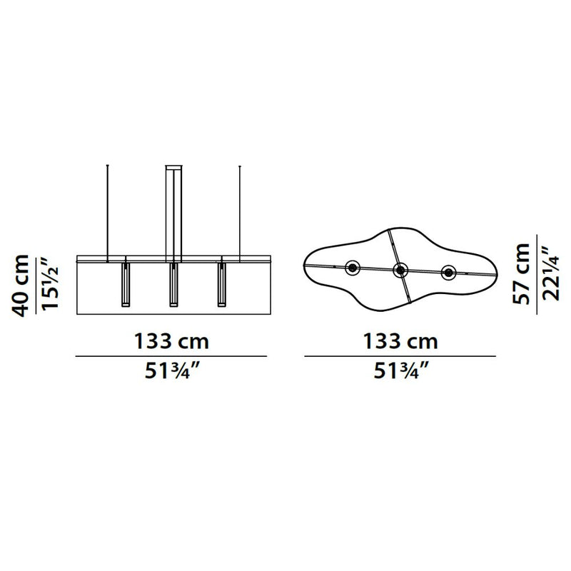 Baxter Nuvola B Avize