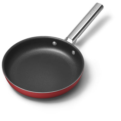 50'S Style Red Non-stick Frying Pan 24 cm