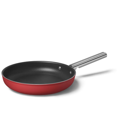 50'S Style Red Non-stick Frying Pan 28 cm