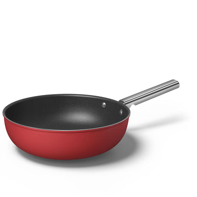 50'S Style Red WOK Non-stick Frying Pan 30 cm