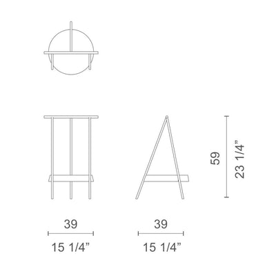 Cappellini Pinch Sehpa