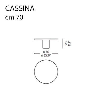 Cassina 9 Occasional Sehpa