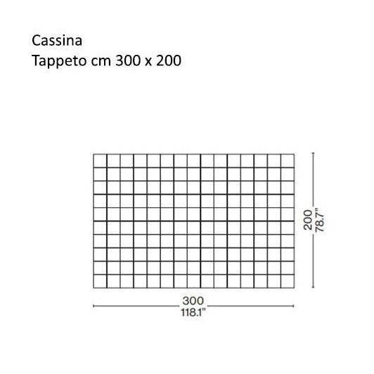 Cassina Sahara Grid Rug