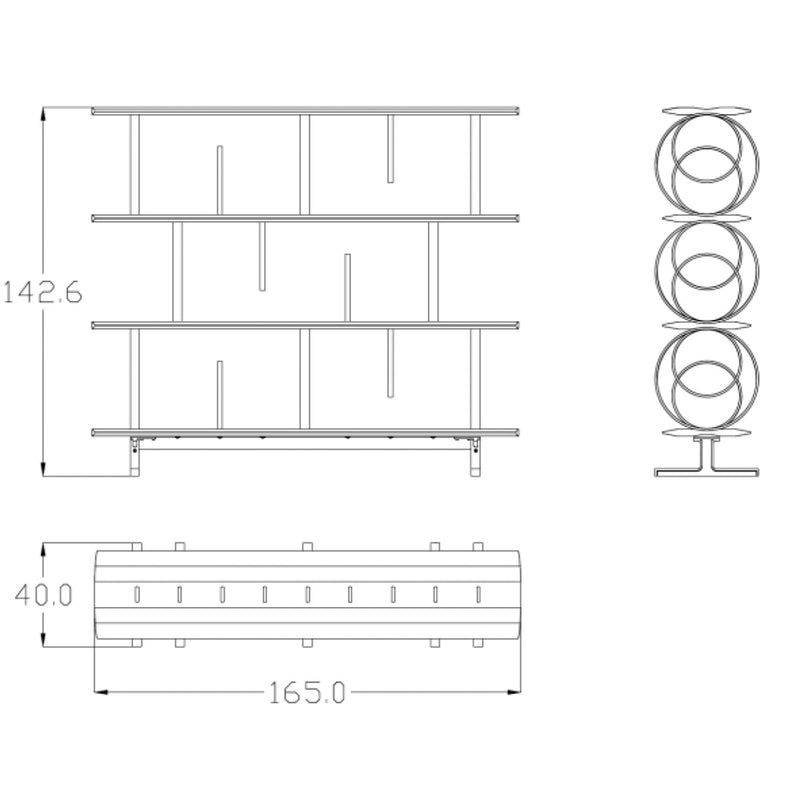 Ceccotti Flying Circles Kitaplık