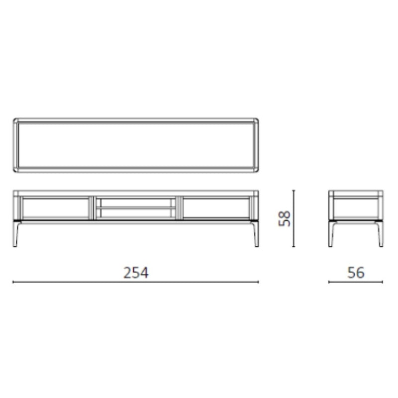 Ceccotti Full Tv Sideboard
