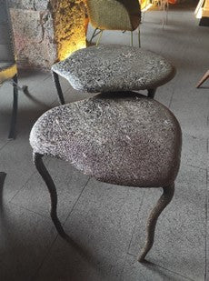 Vatoz Derisi Sehpa - Medium Ø 45 cm, H. 50 cm