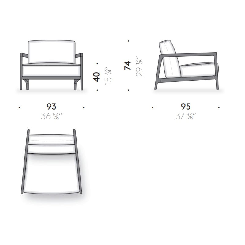 De Padova Everyday Life Armchair