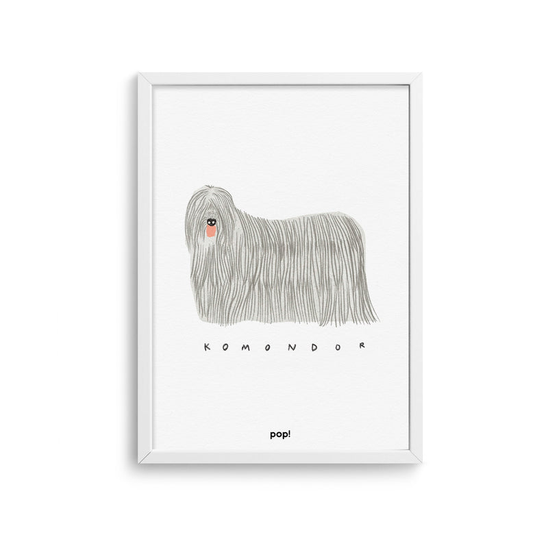 Dog Pals Komondor Poster