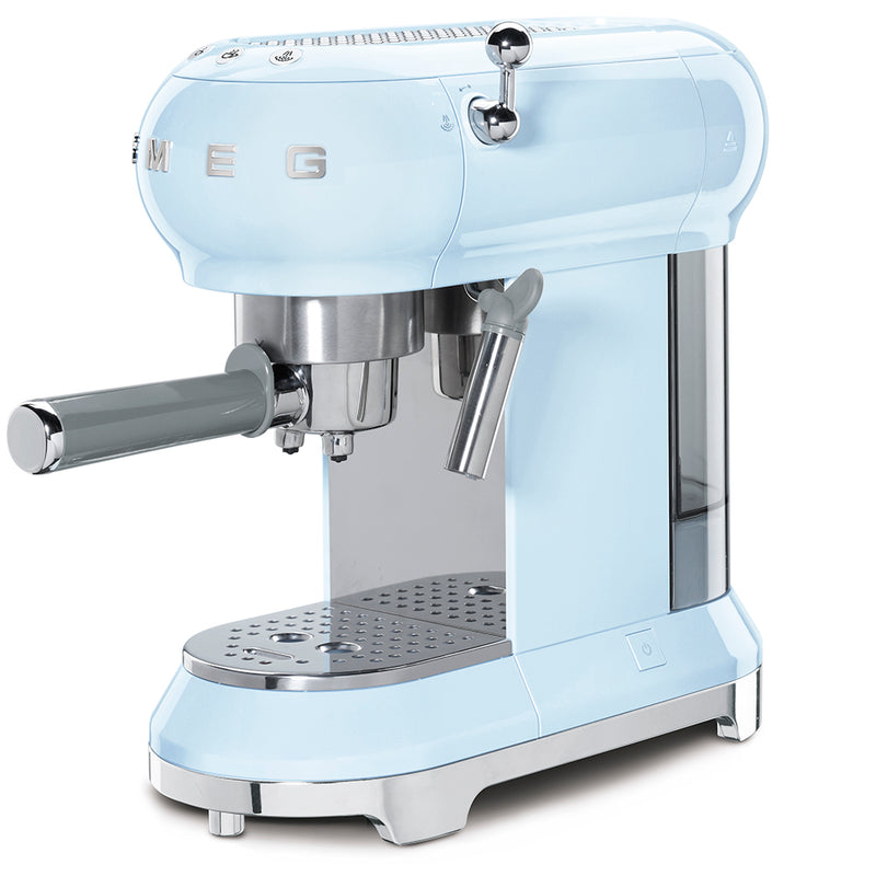 Pastel Mavı Espresso Kahve Makinesi