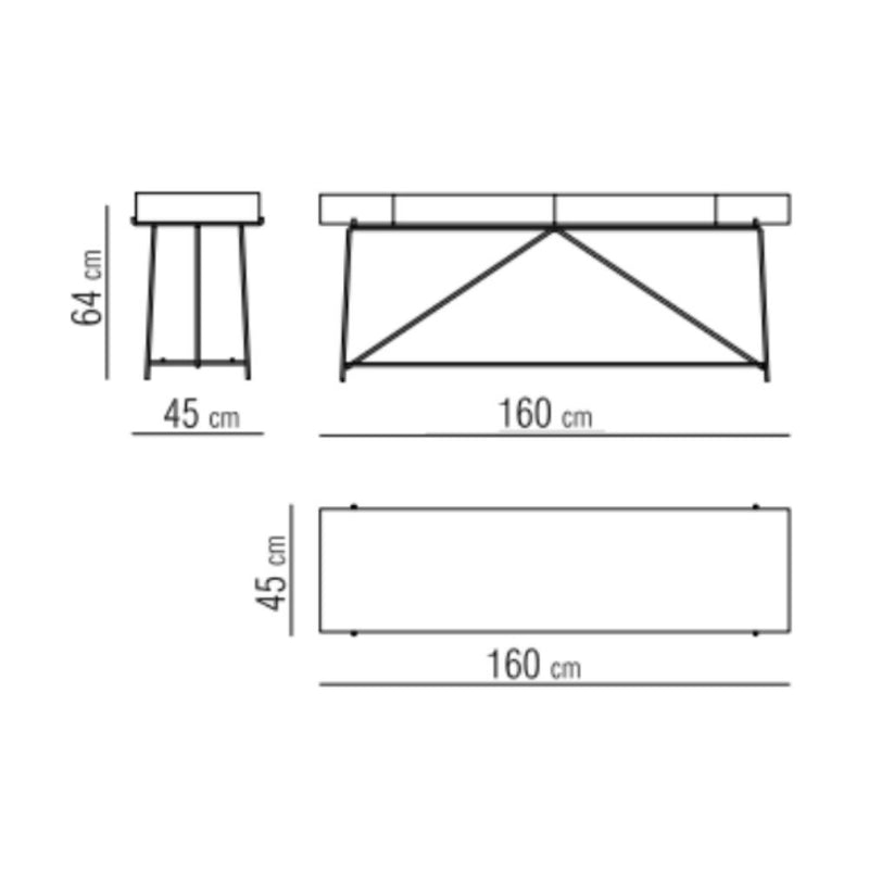 Flexform Any Day Konsol