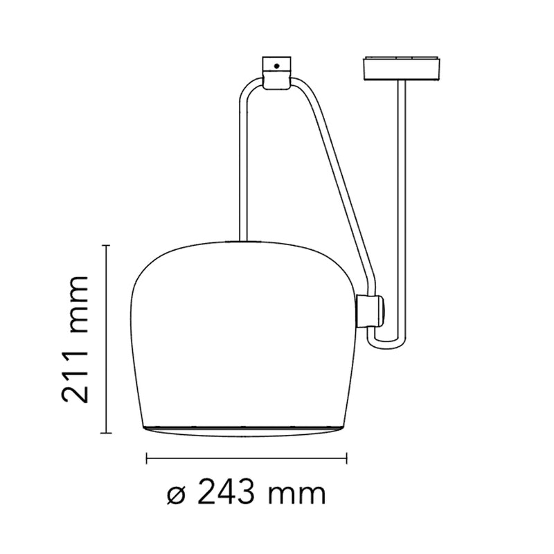 Flos Aim Group of 3 Ceiling Lamps