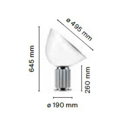 Flos Taccia Masa Lambası