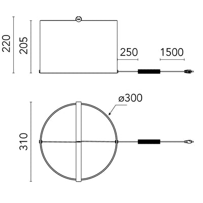 Flos To-Tie T3 Table Lamp