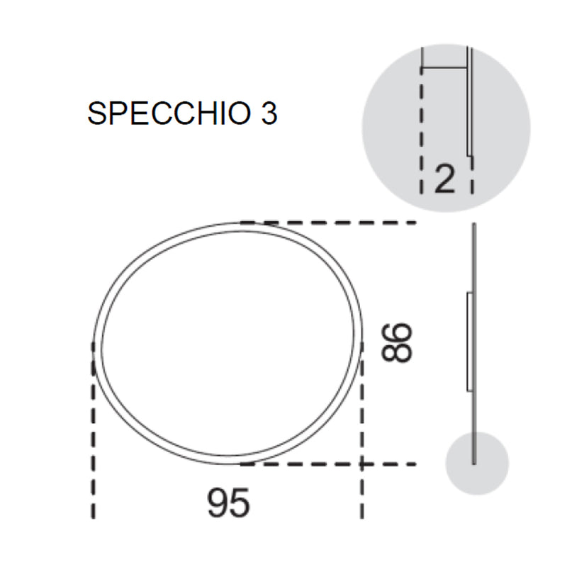 Gallotti&Radice Taffy Ayna 95x86