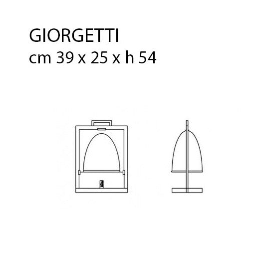 Giorgetti Nao Masa Lambası