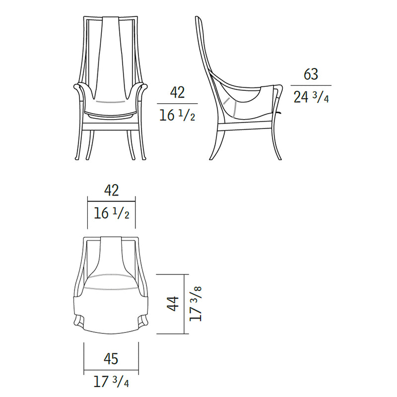 Giorgetti Progetti Pure Edition 30 Armchair