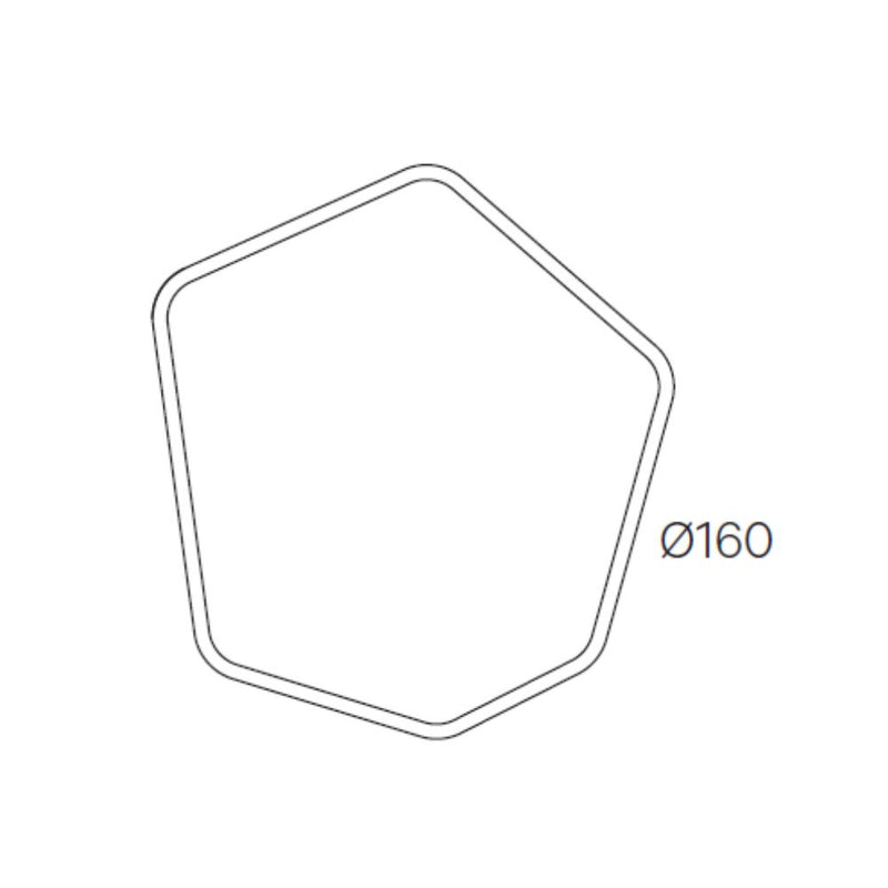 Henge Light Ring Polygonal Avize