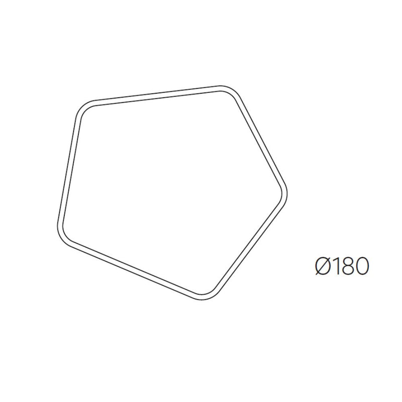 Henge Light Ring Polygonal Avize