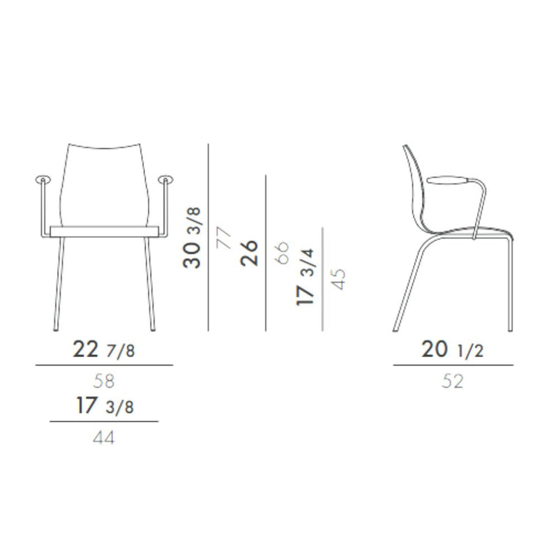 Kartell Maui Sandalye