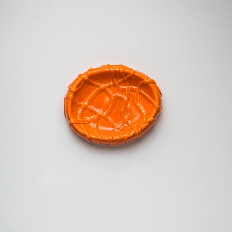 Michael Kvium - Jam - Centrepiece - Persimmon Orange