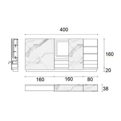 Landscape Tv Unit - Composition TV