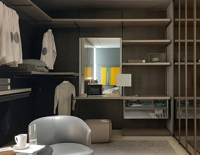 Moltenı Master Dressing - Walk-in closet with lighting