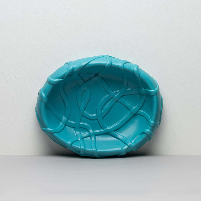 Michael Kvium - Jam - Centrepiece - Azure Blue
