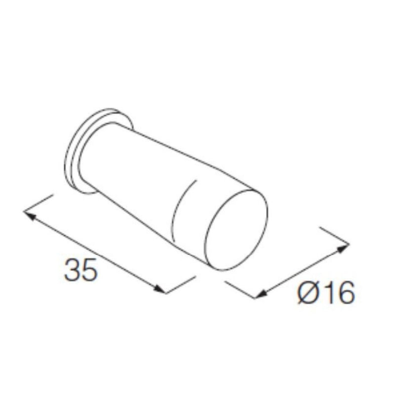 Minimal - Single robe hook