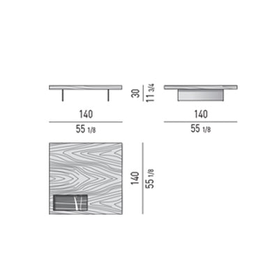 Minotti Boteco Coffee Table