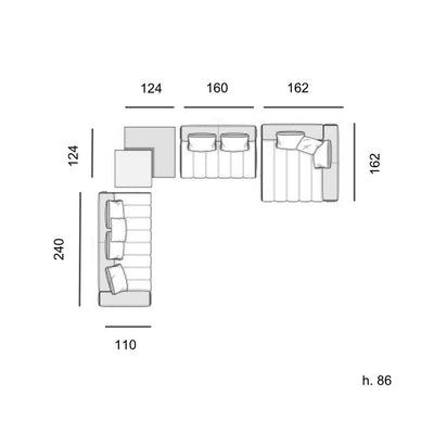 Minotti Goodman Kanepe