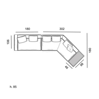Minotti Horizonte Kanepe