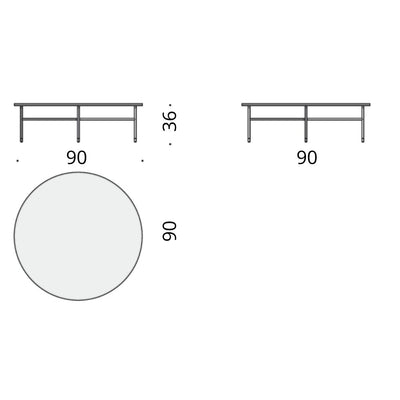 Minotti Lelong Coffee Table