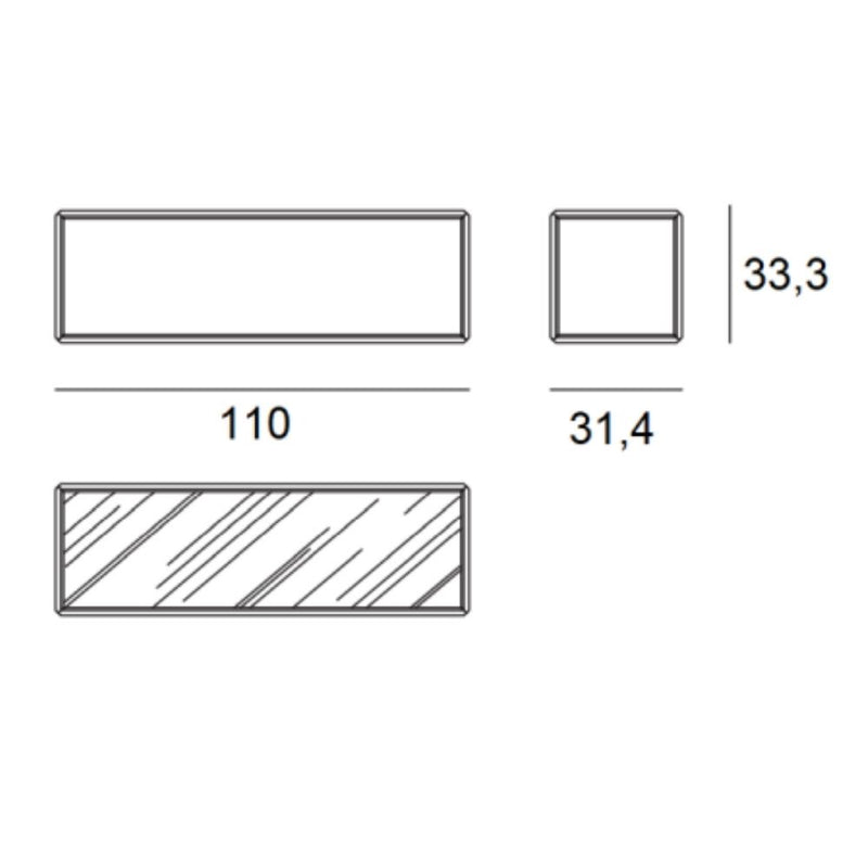 Molteni Grado Kitaplık Raf