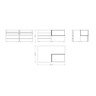 Porro Hub Ada Şifonyer