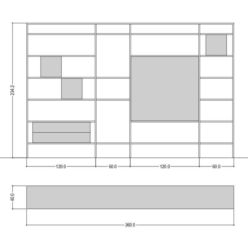 Rimadesio Wind Kitaplık