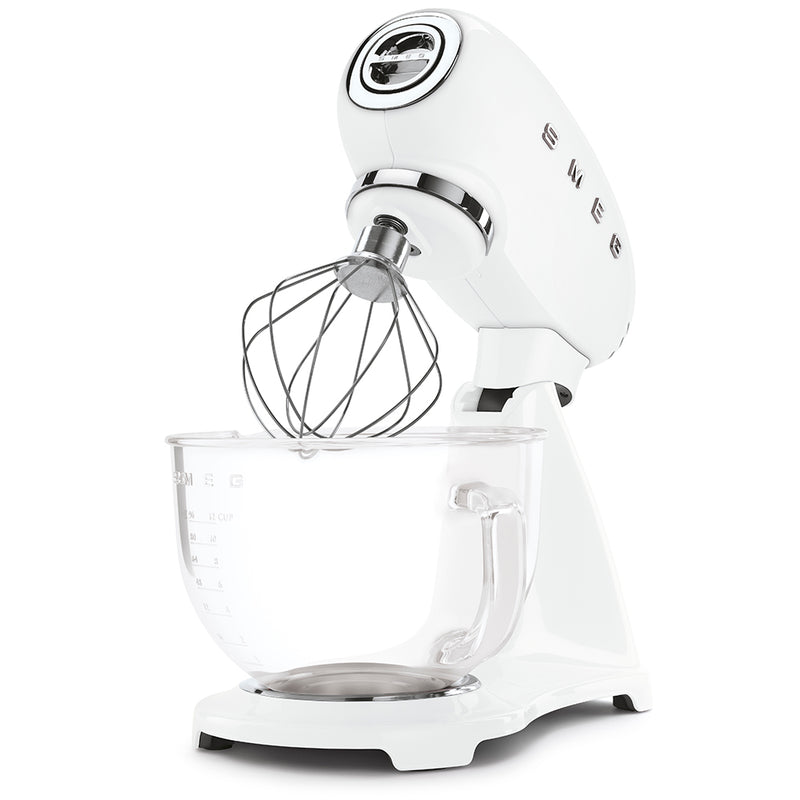 Full Color White Stand Mixer Glass Bowl