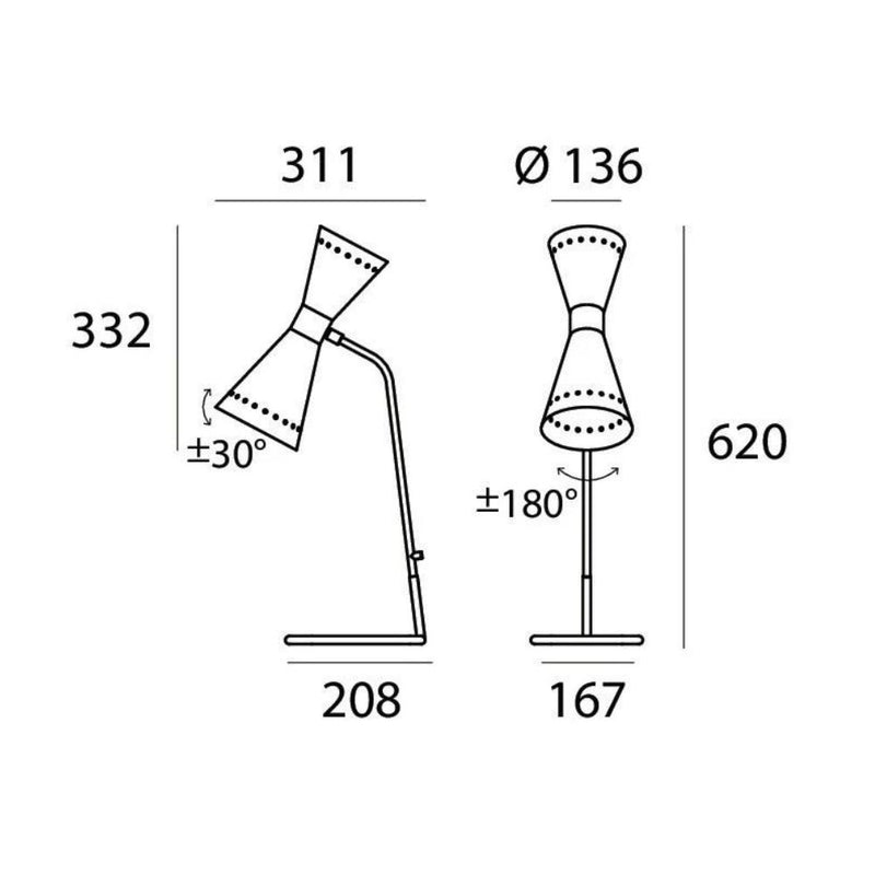 Stilnovo Megafono Table Lamp
