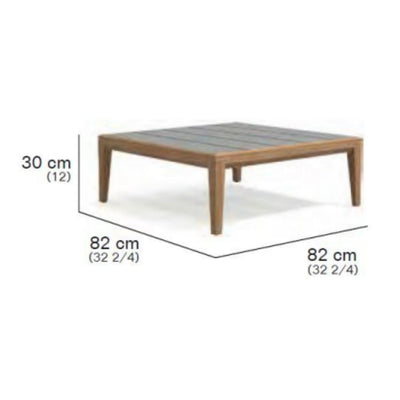 Teka - Coffee Table with cover 82 cm